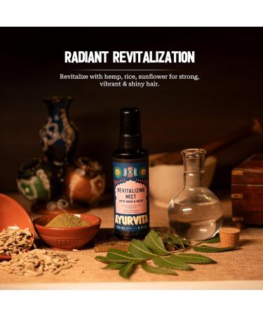 Hair Mist Revitalizing & Volumizing Hair Care Mist Frizz Control Detangling Heat Protectant Spray Maka For Hair Growth - Neem To Prevent Dryness & Dandruff - 5 fl oz - Buy Online on GoSupps.com