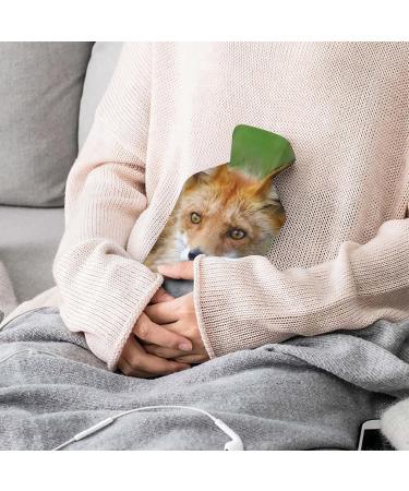 Buy Animal Fox Hot Water Bottle with Plush Cover - Hand Warmer for Adults & Kids | 26.5X15.3cm - International Shipping Available - Buy Online on GoSupps.com
