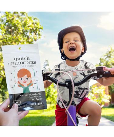Natural Mosquito Repellent Stickers | Geraniol Bug Patch for Kids & Adults | Safe Insect Repellent Alternative | Citronella Mosquito Patches for Babies - Buy Online on GoSupps.com