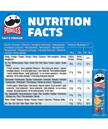 Buy Pringles Classic Chips Mix (8 x 185g) - Original Sour Cream & Onion Salt & Vinegar Pizza | Irresistible Snacks Delivered Internationally - Buy Online on GoSupps.com