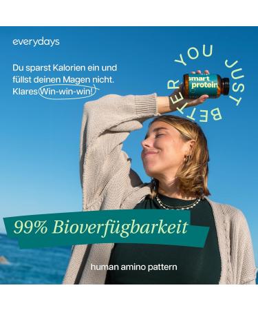 Everydays Smart Protein Tablets - 100% Pure Amino Acids Complex | Vegan Protein Alternative | High-Dose | Made in Germany | 180 Tablets - Buy Online on GoSupps.com