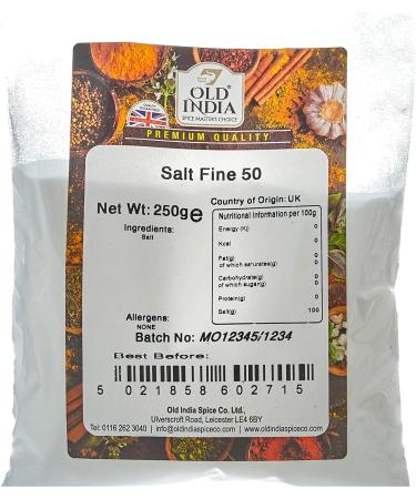 Old India Salt Fine 50 250g - Buy Online on GoSupps.com