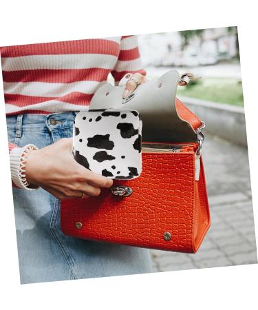 Stylish Cow Pattern Perioda Bag Set | 2-Piece Women's Band Organizer & Menstrual Storage Solutions - Buy Online on GoSupps.com