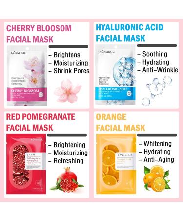 Skincare Gift Set for Women Face Masks & Eye Masks Set Face Masks Skincare Sheet Masks Natural Face Mask Beauty with Collagen Under Eye Patches for Dull Skin & Puff Eyes Moisturizing & Anti Aging - Buy Online on GoSupps.com