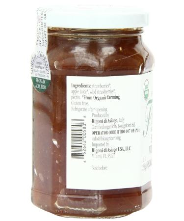 Rigoni di Asiago Fiordifrutta Organic Strawberry Fruit Spread 8.82 oz - Pack of 1, Standard Packaging - Buy Online on GoSupps.com