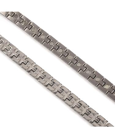 EnerMagiX Titanium Magnetic Lymph Detox Bracelets - Power Magnetic Energy for Women & Men - 0309 | International Shipping Available - Buy Online on GoSupps.com