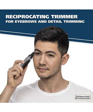 Wahl Lithium Powered Lighted Trimmer Model 5546-400 - Painless Nose, Ear, Brow & Facial Hair Detail Personal Trimmer - Buy Online on GoSupps.com