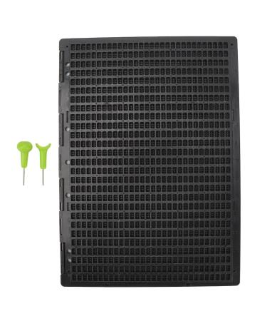 Braille Slate Braille Stylus Writing Slate 27 Lines 30 Cells Braille Writing Slate Plastic Braille Aids with Stylus for Blind