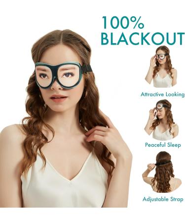 Eye Mask with Eyes Open by Okami - Funny Eye Mask Blackout Sleep Mask with Free Travel Pouch (Men's Eyes) - Buy Online on GoSupps.com