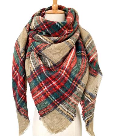 Shop HANXIULIN Women's Elegant Autumn Triangle Scarf - Luxurious Casual Wrap for Winter | One Size - Buy Online on GoSupps.com