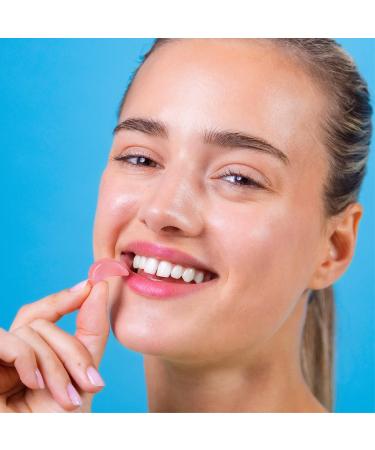 Hyaluronic Acid Vegan Gummies with Biotin, Zinc for Skin, Hair, Nails Support - Menopause Health - 60 Watermelon Flavour Chewable Gummies - Buy Online on GoSupps.com