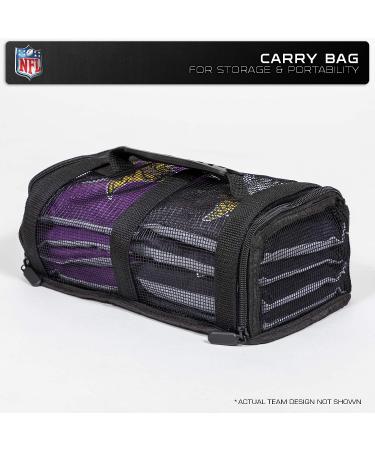 NFL Pro Football Dual Sided Bean Bags - 8 Pack | Premium Cornhole Toss Bags by Wild Sports | Dallas Cowboys Design | Perfect for Tailgates & Outdoor Fun - Buy Online on GoSupps.com