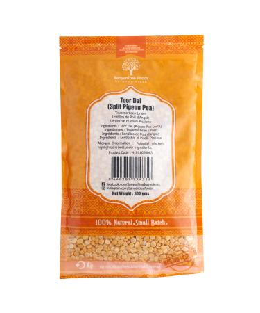 BanyanTree Foods Toor Dal -unpolished lentils 500g