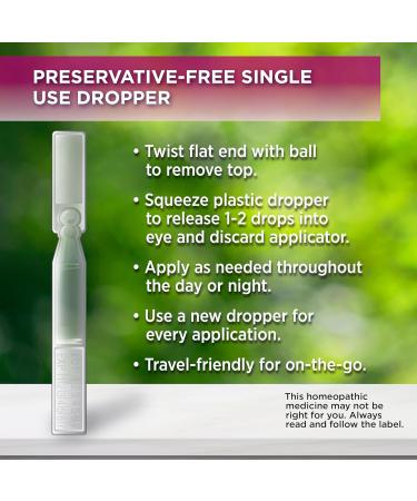 Similasan Stye Eye Relief Monodose 20 Count - Buy Online on GoSupps.com