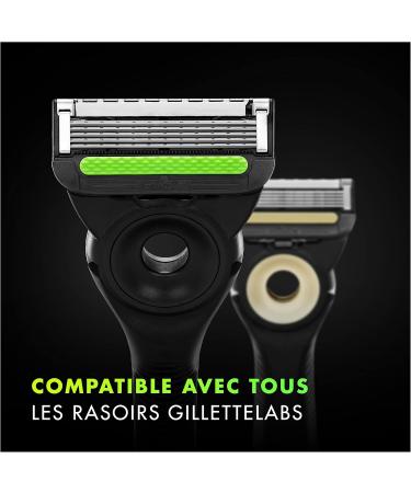 Gillette Labs Men's Heated Razor Blades Pack of 6 Refill Blades - Buy Online on GoSupps.com