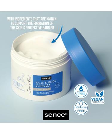 Sence Derma Fact Cr me pour le visage et le corps sans parfum cr me hydratante l'acide hyaluronique soin corporel pour homme et femme (1 x 300 ml) - Buy Online on GoSupps.com