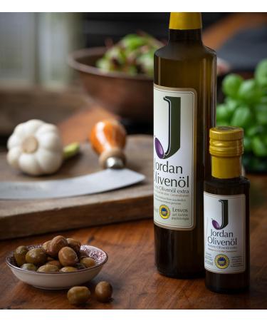 Premium Jordan Olive Oil | Greek Island of Lesbos | Traditional Cold-Pressed | 100ml Elegant Glass Bottle - Buy Online on GoSupps.com
