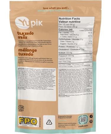 Yupik Tuxedo Mix 185 g Chocolatey Bites Tuxedo Cake Flavor Blend of Chocolates Cookies & Cream Brownie Bites Chocolate Covered Almonds Special Treat Party Snack - Buy Online on GoSupps.com