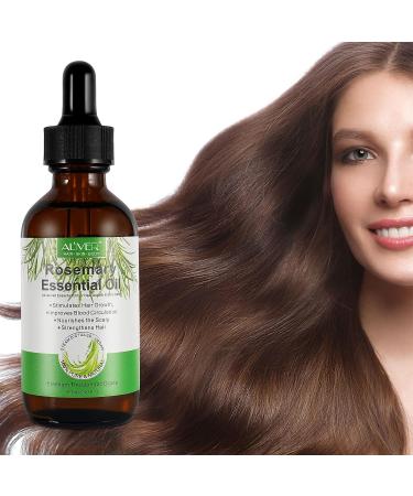 Bestniffes Rosemary Essential Oil for Hair Growth and Scalp Health - Stimulates Growth, Strengthens and Nourishes Hair, Improves Circulation - 1 pcs - Buy Online on GoSupps.com