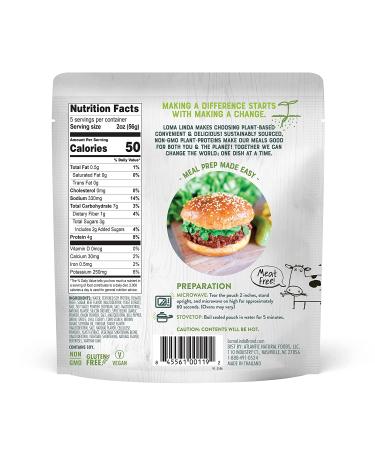 Loma Linda Vegan Sloppy Joe Plant Based Protein 10oz Microwavable Pouch - 1 Pack - Buy Online on GoSupps.com