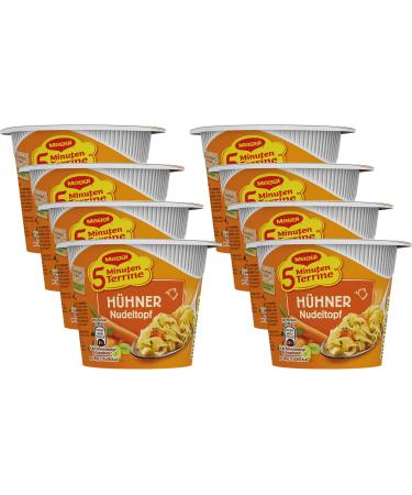 Maggi 5 Minute Terrine Chicken Noodle Pot 8-pack (8 x 41 g)