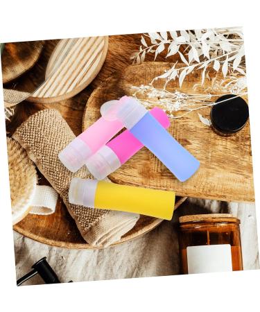 Beaupretty 1 Set Bottled Shampoo Vial Eye Cream Vial Hand Soap Dispenser Liquid Containers Nose Piercing Kit Multipurpose Sub Bottle Travel Lotion Silicone Tube Food Grade Silicone 14X3.5CM Assorted Color 1 - Buy Online on GoSupps.com