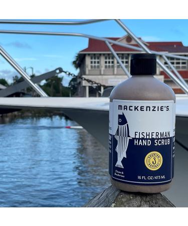 MacKenzie's Fisherman Hand Scrub - 16 Oz - Cleansing & Deodorizing Hand Cleaner - Gifts for Fisherman  Cooks & Gardeners - Buy Online on GoSupps.com