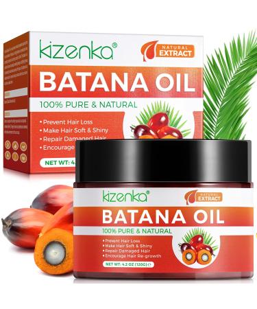 Raw Batana Oil for Hair Growth, 100% Pure & Natural Batana Oil from Honduras, Eliminates Split Ends, Promotes Hair Thickness for All Hair Types