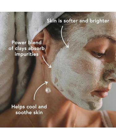 Ritual Ayurvedic Clay Mask - Vegan Face Mask 2oz | Natural Skincare for Glowing Skin - Buy Online on GoSupps.com
