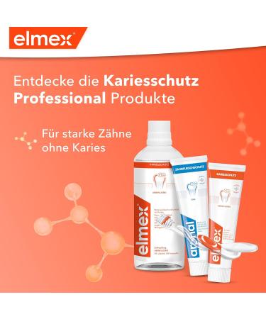 Aronal & Elmex Toothpaste Double Protection - 2x75ml | Medical Tooth Cleaning for Stronger Teeth & Gums | 3 Pack - Best for Morning & Evening Care - Buy Online on GoSupps.com
