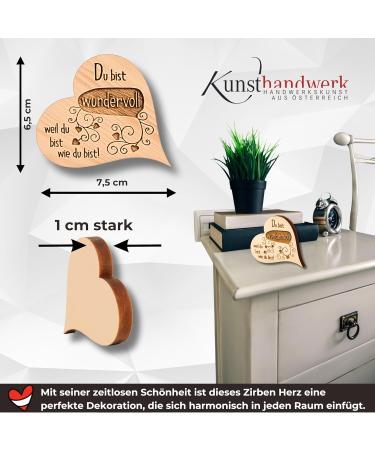 Sagl.Tirol Zirbenherz Mini - Premium Gift in High-Quality Packaging | International Shipping Available - Buy Online on GoSupps.com