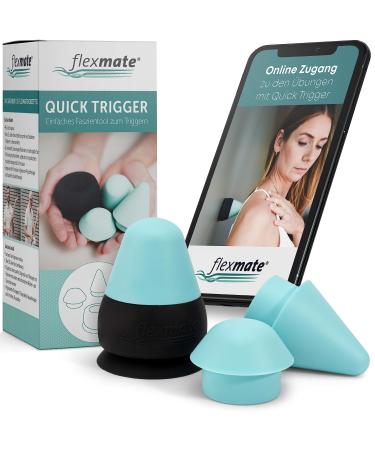 Flexmate Quick Trigger - trigger point presser for tension muscle pain massage device trigger tool for self-massage - Buy Online on GoSupps.com