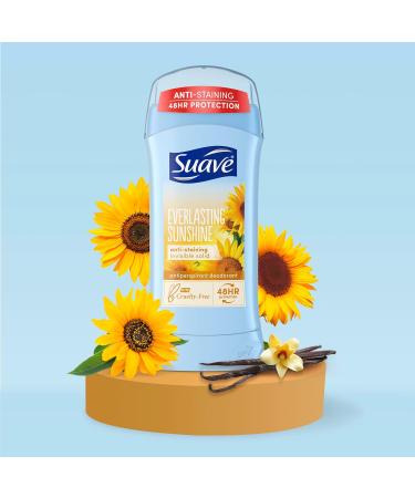 Suave Women s Deodorant Antiperspirant Variety Pack Everlasting Sunshine & Cocoa Butter 48H Protection Anti-Staining 2.6 Oz (2 Piece Set) - Shop Internationally - Buy Online on GoSupps.com