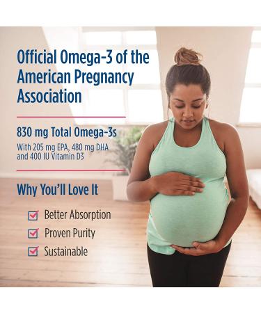 Nordic Naturals Prenatal DHA Strawberry - 90 Soft Gels for Healthy Pregnancy - Buy Online on GoSupps.com