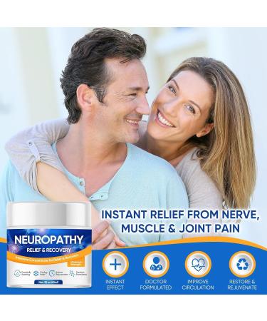 Topffy Neuropathy Pain Relief Cream - Maximum Strength for Feet, Hands, Legs & Toes - Includes Arnica, Vitamin B6, E & Aloe Vera - Buy Online on GoSupps.com