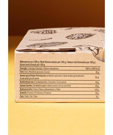 KoRo - Organic raw cashew bar 12 x 50g - Buy Online on GoSupps.com