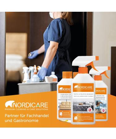 Nordicare Upholstered Cleaner Spray 500ml | Effective Stain Remover for Sofa Auto & Textiles | Carpet & Upholstery Cleaner - Buy Online on GoSupps.com