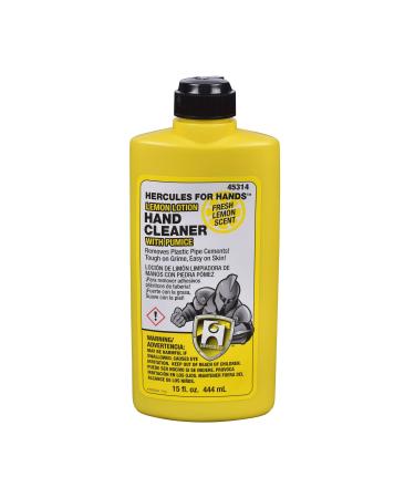 Oatey 45314 Hercules for Hands Lemon Lotion Hand Cleaner Citrus