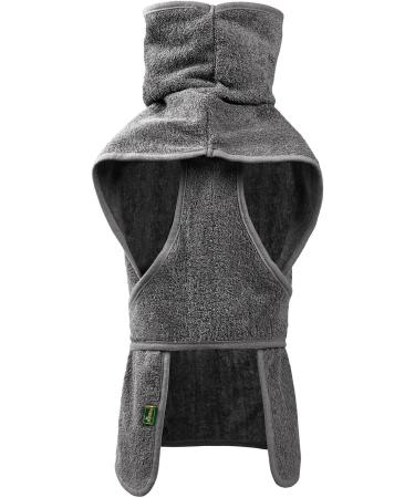 HUNTER Dog Bathrobe Riga - Size 40 in Grey | Premium Comfort for Your Dog | International Shipping Available - Buy Online on GoSupps.com