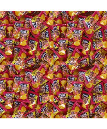 Fini Banana Split Bubble Gum Chicle - Banana Flavour Bubble Gum Balls with Strawberry Flavour Liquid Fill. (100 counts) - Buy Online on GoSupps.com