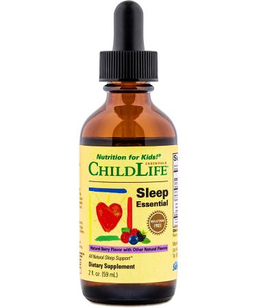 ChildLife Sleep Essential Natural Berry 2 fl oz - Kids Sleep Aid & Relaxation - Buy Online on GoSupps.com