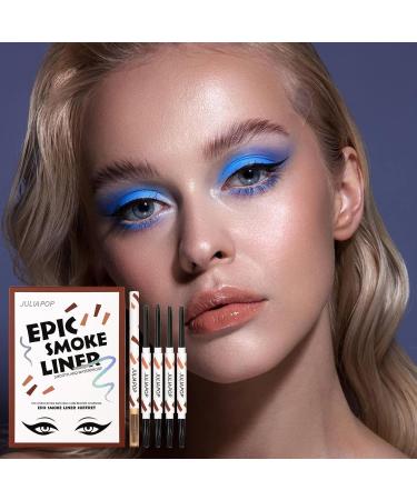 Eye Liner Pencils | Smudge Proof Eyeliner | Stay On Eye Liner With Anti-perspiration And Waterproof Effect Not Easy To Dye And Strong Coloring Power For Dramatic Style Pochy A01# - Buy Online on GoSupps.com