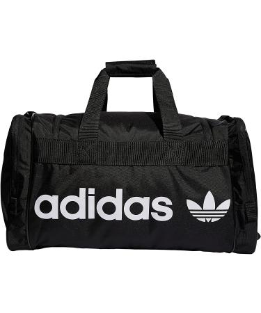 adidas Originals Santiago Duffel Bag - Black/White | One Size - Buy Online on GoSupps.com