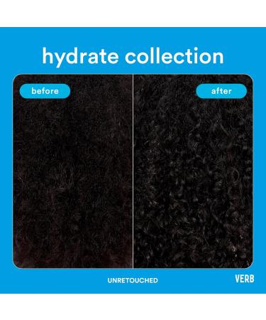 VERB Hydrate Conditioner - Detangles Dry Frizzy Hair | Adds Moisture & Reduces Frizz | Amber + Warm Jasmine 12 Fl Oz - International Shipping Available - Buy Online on GoSupps.com