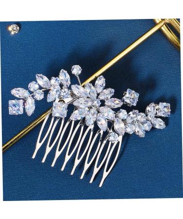 Ipetboom Crystal Side Hair Comb Hair Accessories for Prom Bride Headpieces for Wedding Girls Hair Accessory Combs Wedding Crystal Hair Comb Bridesmaid Light Luxury Hairpin Alloy - Buy Online on GoSupps.com
