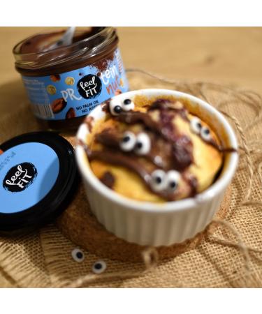 Feel Fit Protein Groove Cocoa Hazelnut Spread - 19% Protein No Added Sugar Palm Oil Free Smooth Consistency (6 x 200g) - Buy Online on GoSupps.com