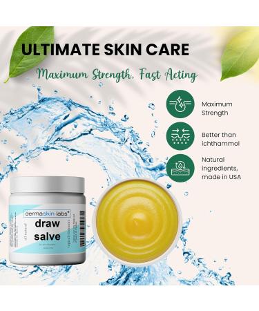 Drawing Salve for Boil Ease Cysts Splinters Burns Poison Ivy Ingrown Hair Fast Draw Ointment Made in the USA 4 Ounce (Pack of 1) - Buy Online on GoSupps.com