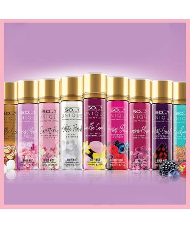 So Unique Peony Blush Body Mist - Floral Fruity Vanilla Perfume with Bergamot and Pear Notes - Perfume for Women - Body Spray for Women - 5.1 oz 5.1 Fl Oz (Pack of 1) Peony Blush - Buy Online on GoSupps.com