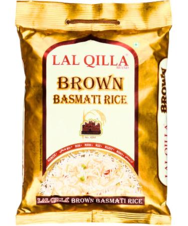 Premium Basmati Rice | Brown Basmati | Lal Qilla Brown Basmati Rice | 4.54 KG - Buy Online on GoSupps.com