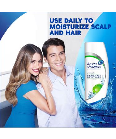 Head and Shoulders Green Apple Conditioner 13.5 Fl Oz - Refreshing Formula (Packaging May Vary) - Buy Online on GoSupps.com